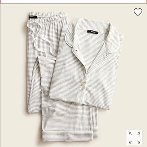 NWT JCREW ECO DREAMIEST LONG SLEEVE PAJAMA SET